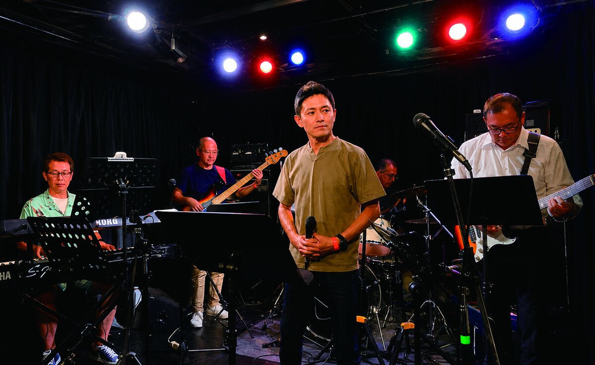 ライブハウス出演の様子
